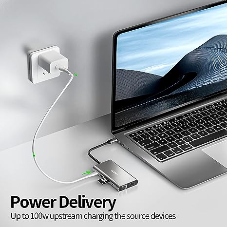 USB C hub 10 in 1 Multi-Port Adapter