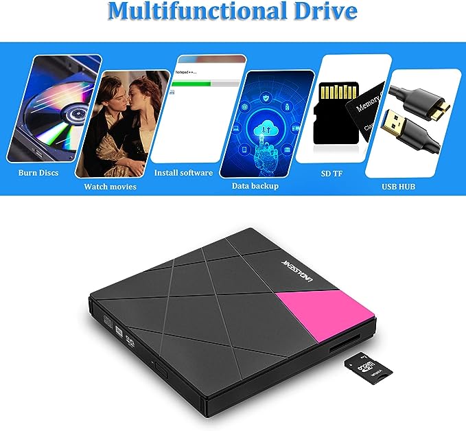 Dm DVD Externa Type-C-Dr001s
