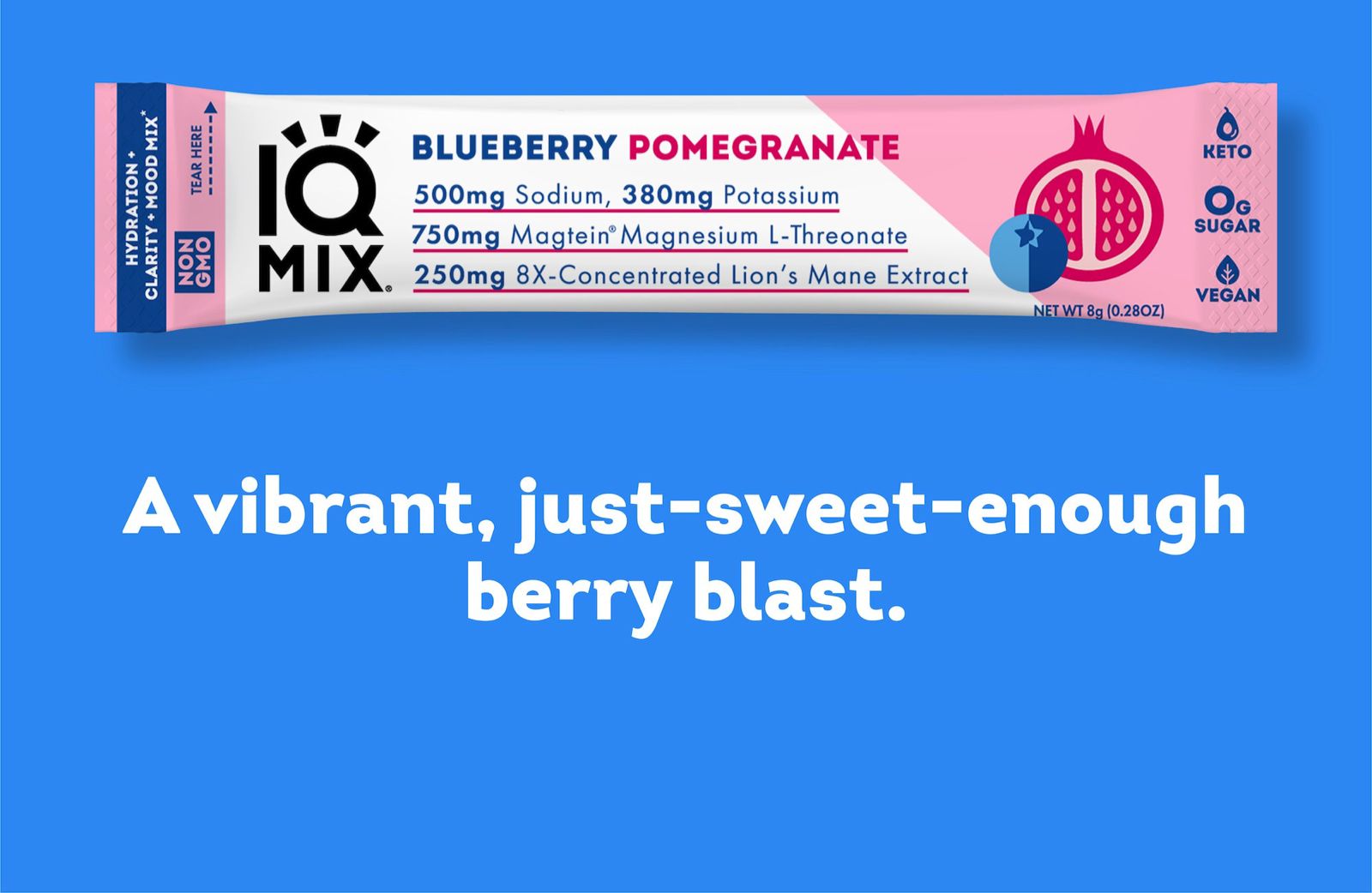 Electrolytes Brain Nutrients - Blueberry Pomegranate