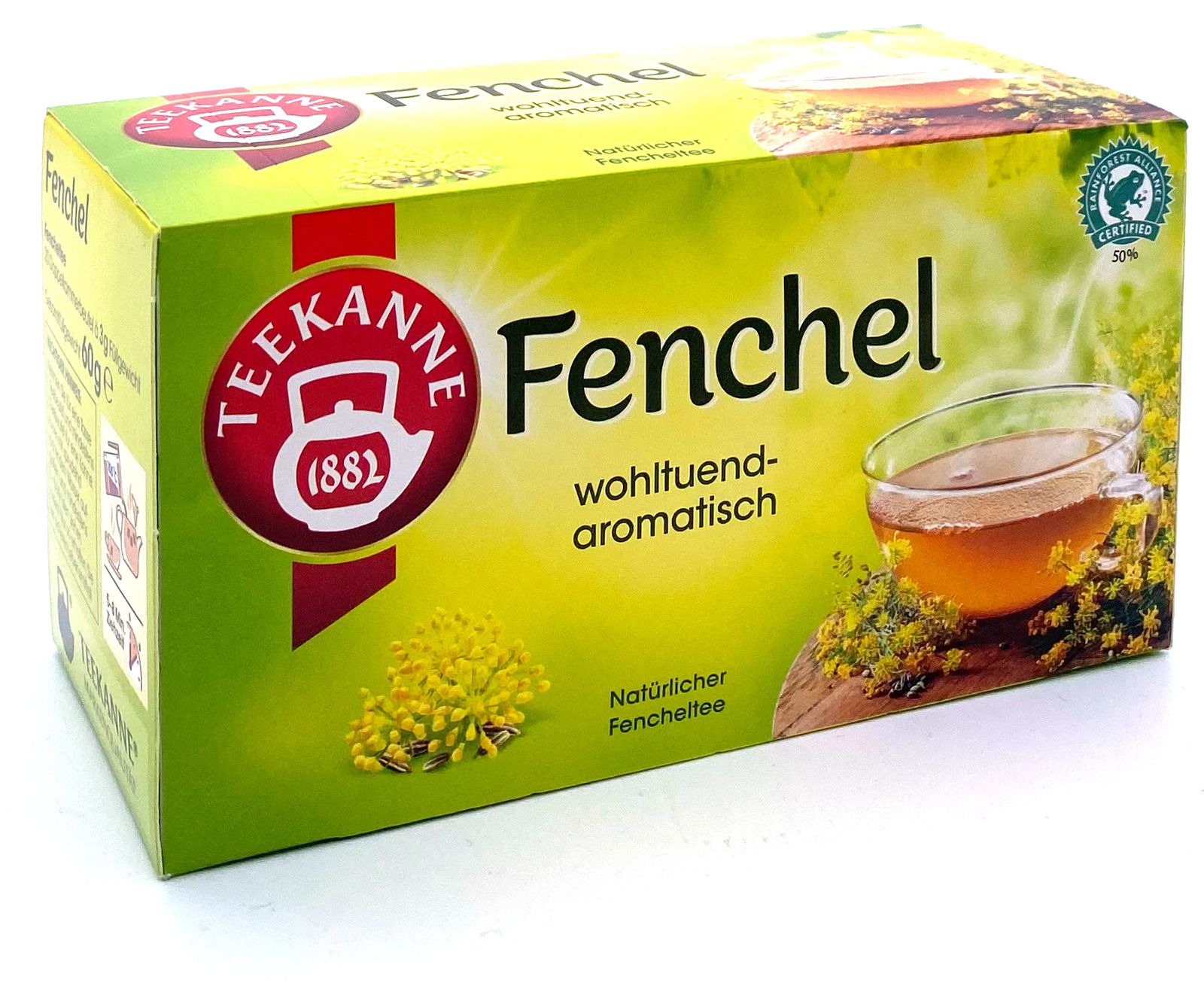 Natural fennel tea