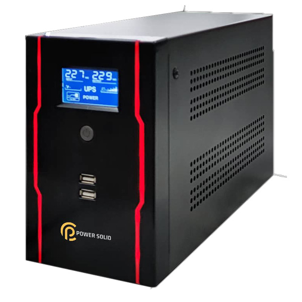 Power Solid Line Interactive Gaming UPS 1000VA