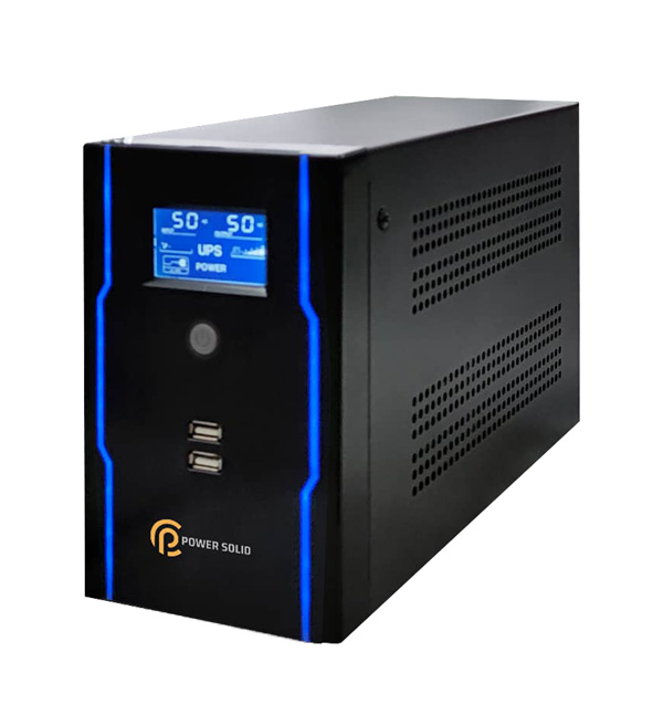 Power Solid Line Interactive Gaming UPS 1000VA