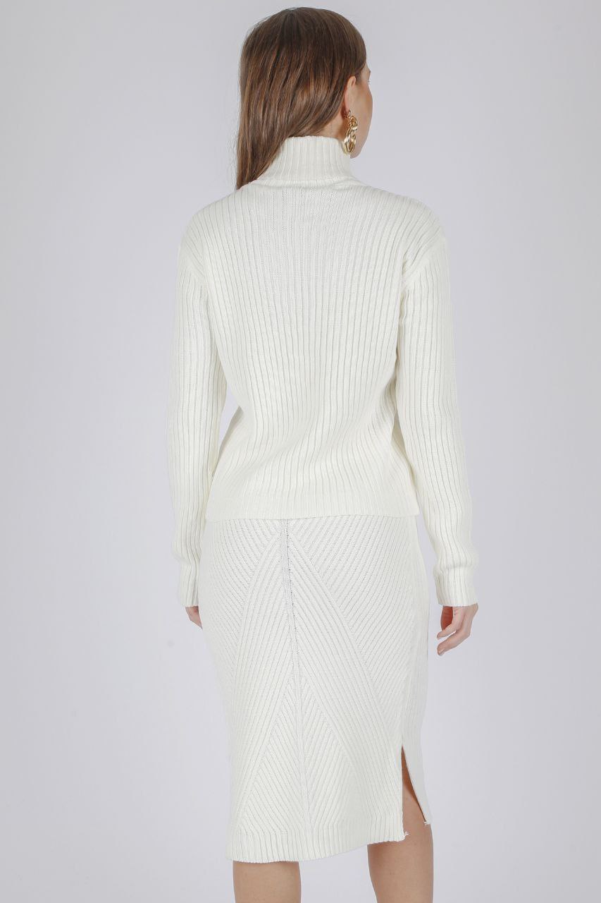 Women's Knit Skirt Sets 2 Piece