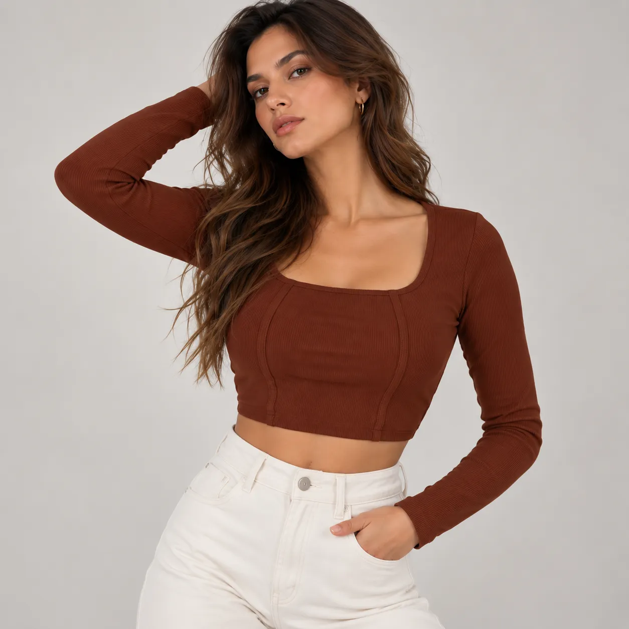 Women's Crop Top color option