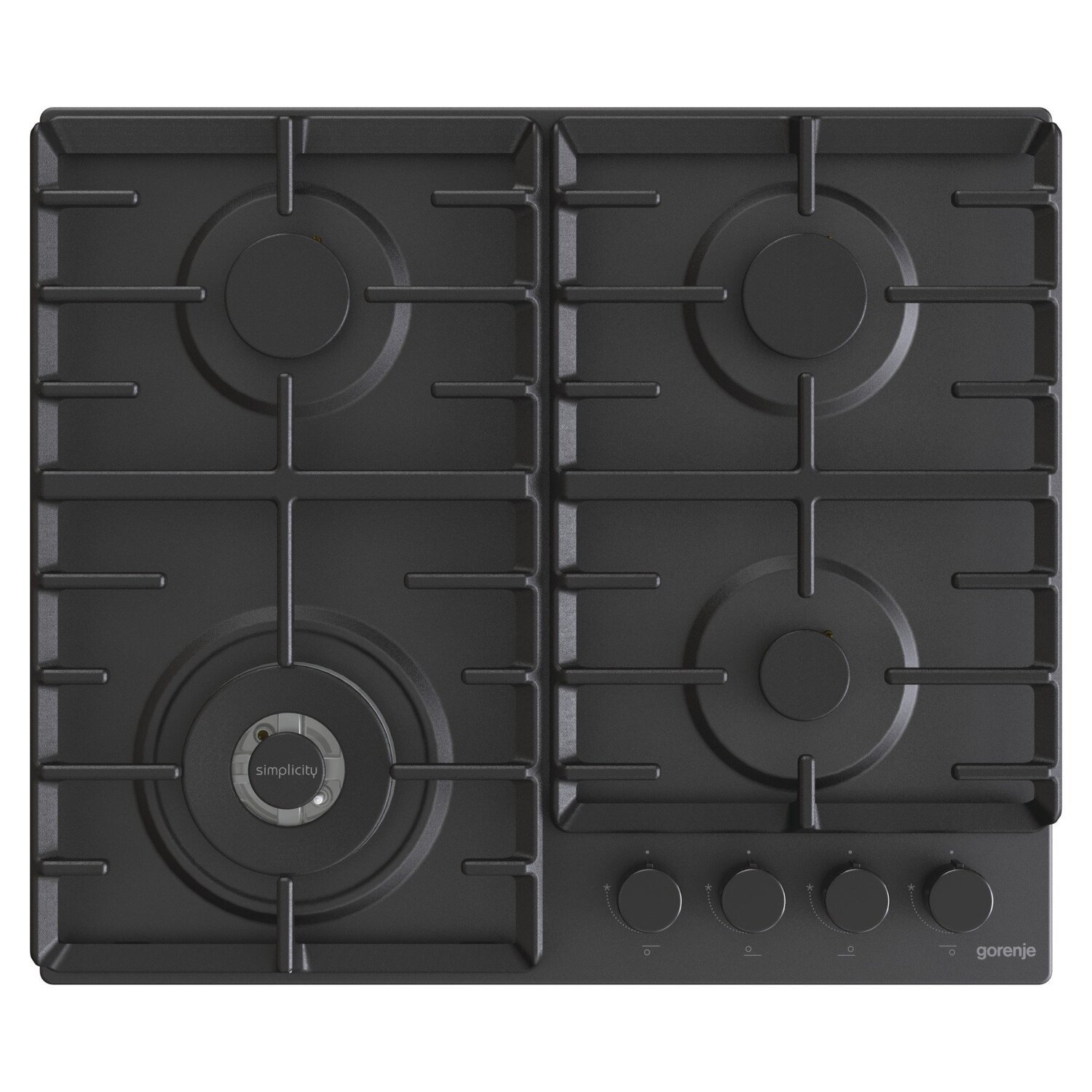Gorenje Hob 60cm 4 Burner - GW642SYB (Black) image 1