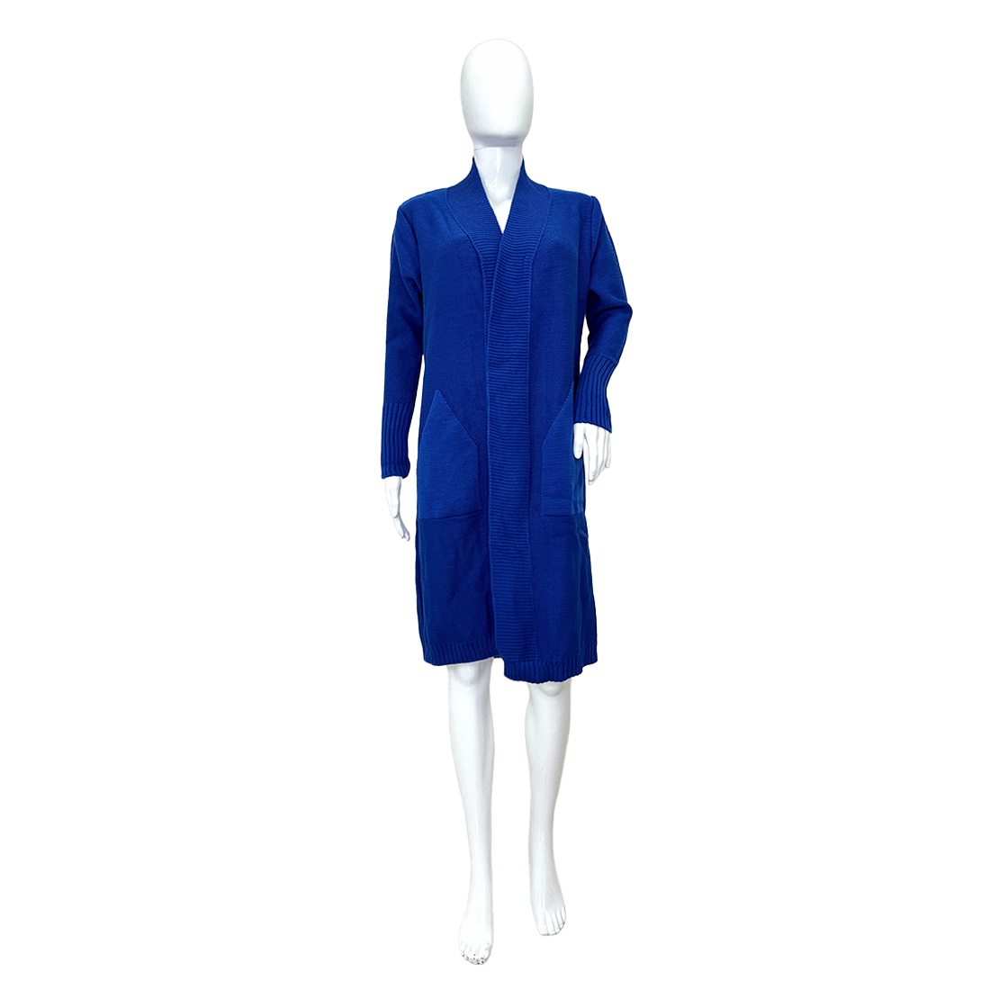 Women Long Cardigan Open Front Sweater