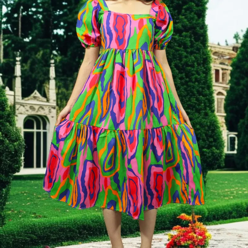 Women's Summer Dresses Short Sleeve