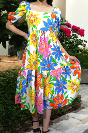 Women's Summer Dresses Short Sleeve