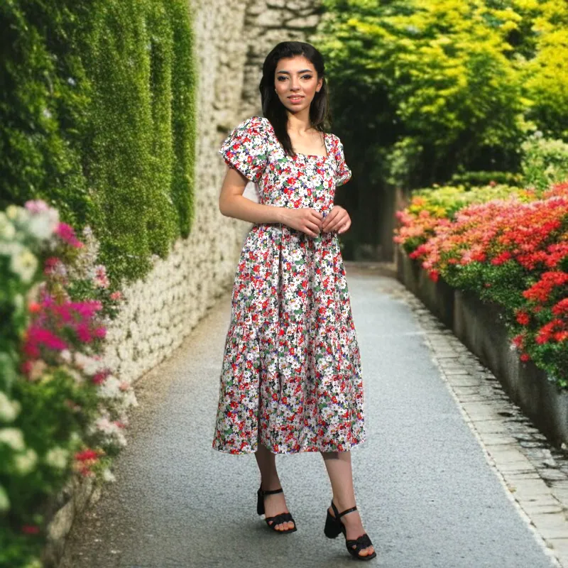 Women's Summer Dresses Short Sleeve