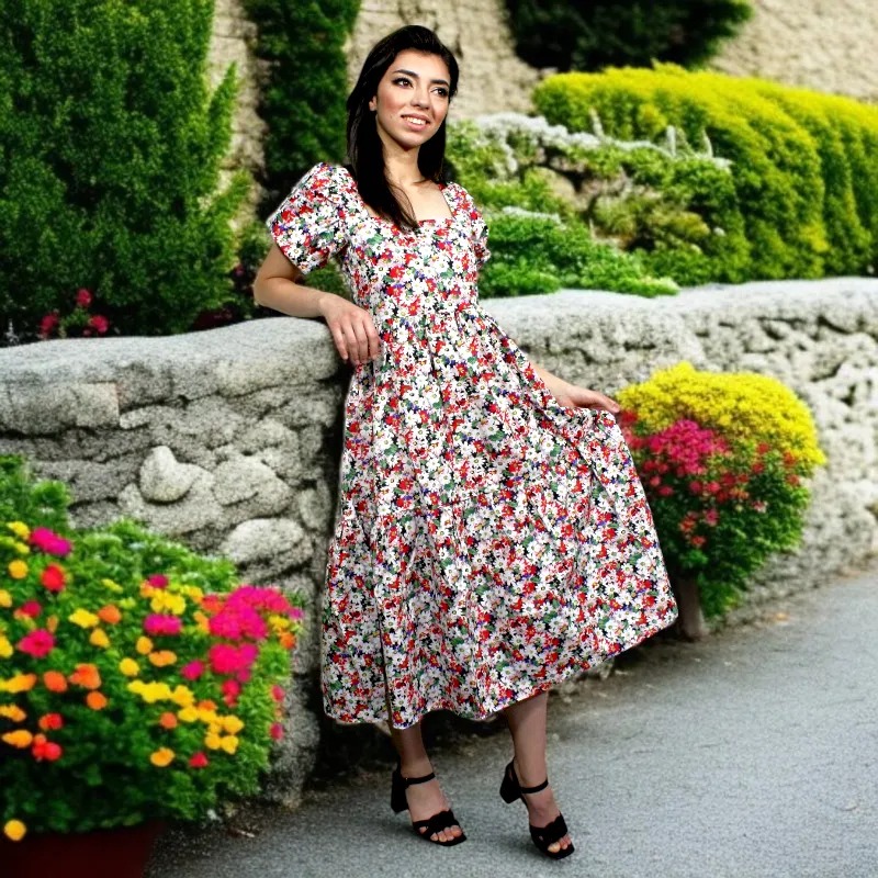 Women's Summer Dresses Short Sleeve