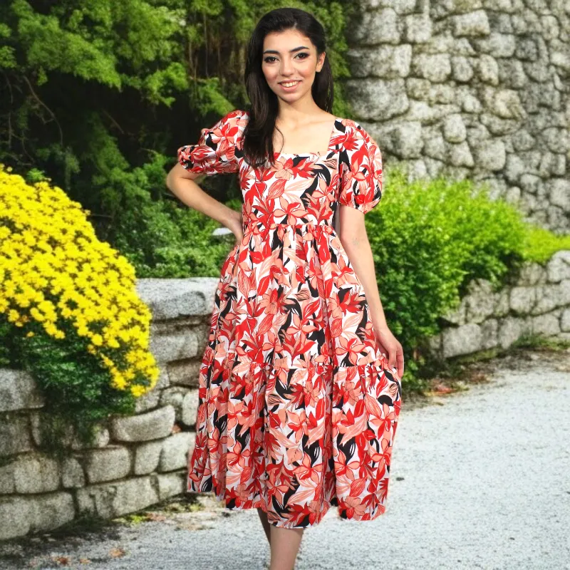 Women's Summer Dresses Short Sleeve