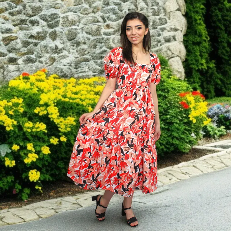 Women's Summer Dresses Short Sleeve