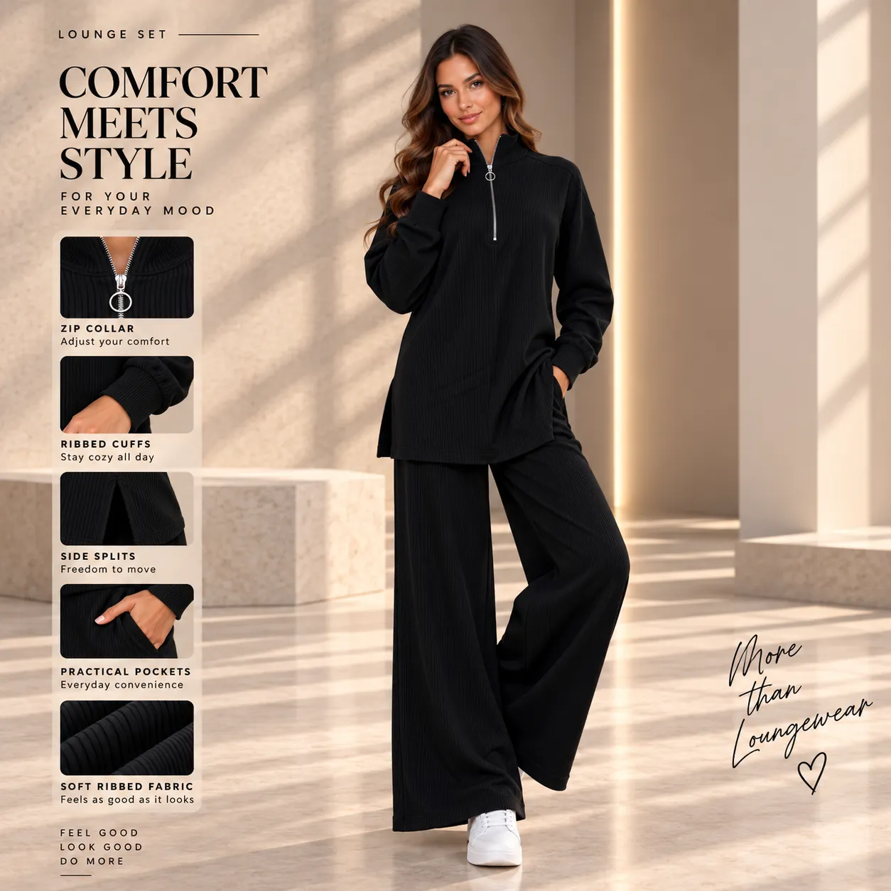 Women's Clothing Set color option
