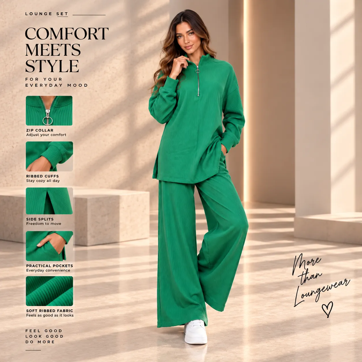 Women's Clothing Set color option