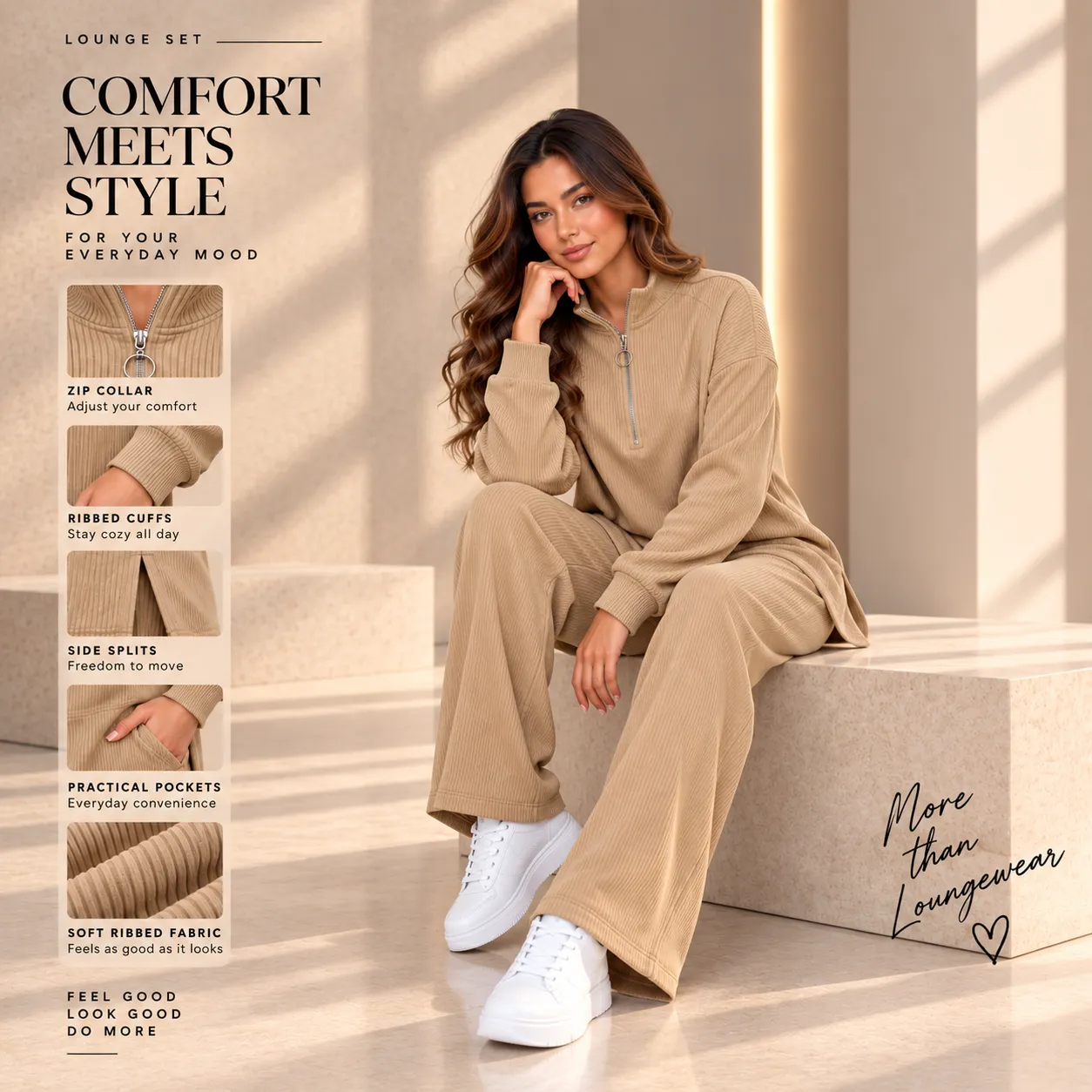Women's Clothing Set color option