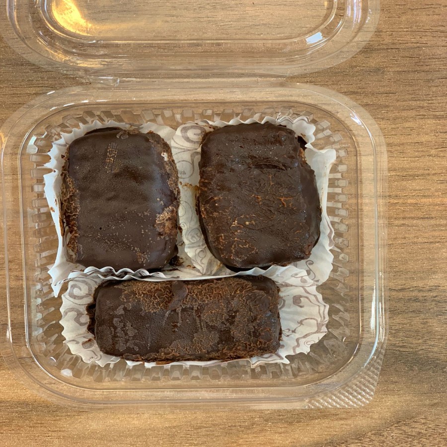 Chocolate and coconut pounds