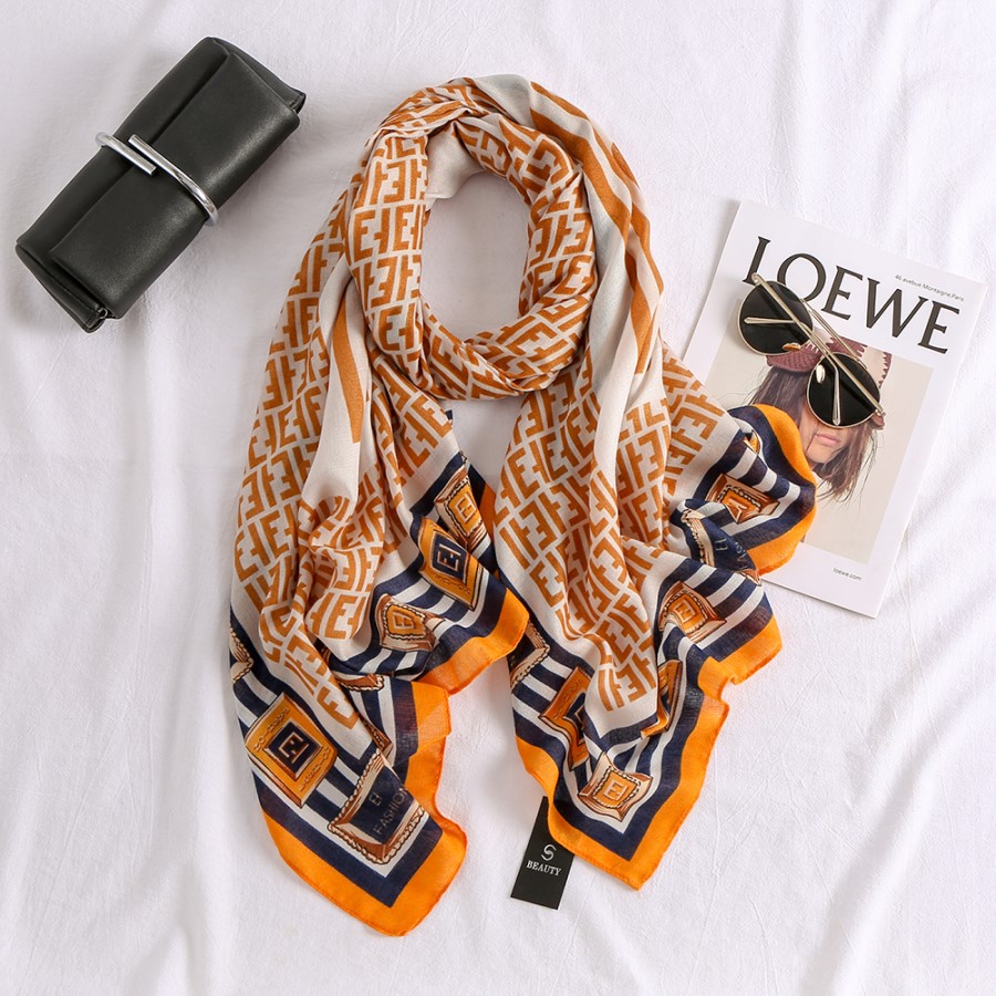Woman Soft Long Viscose  Scarf
