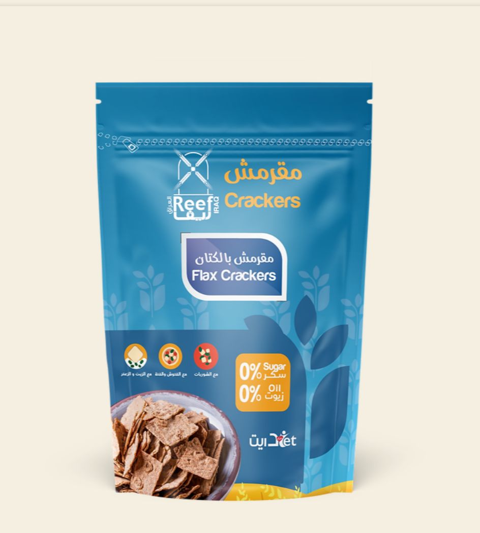 Flax crackers