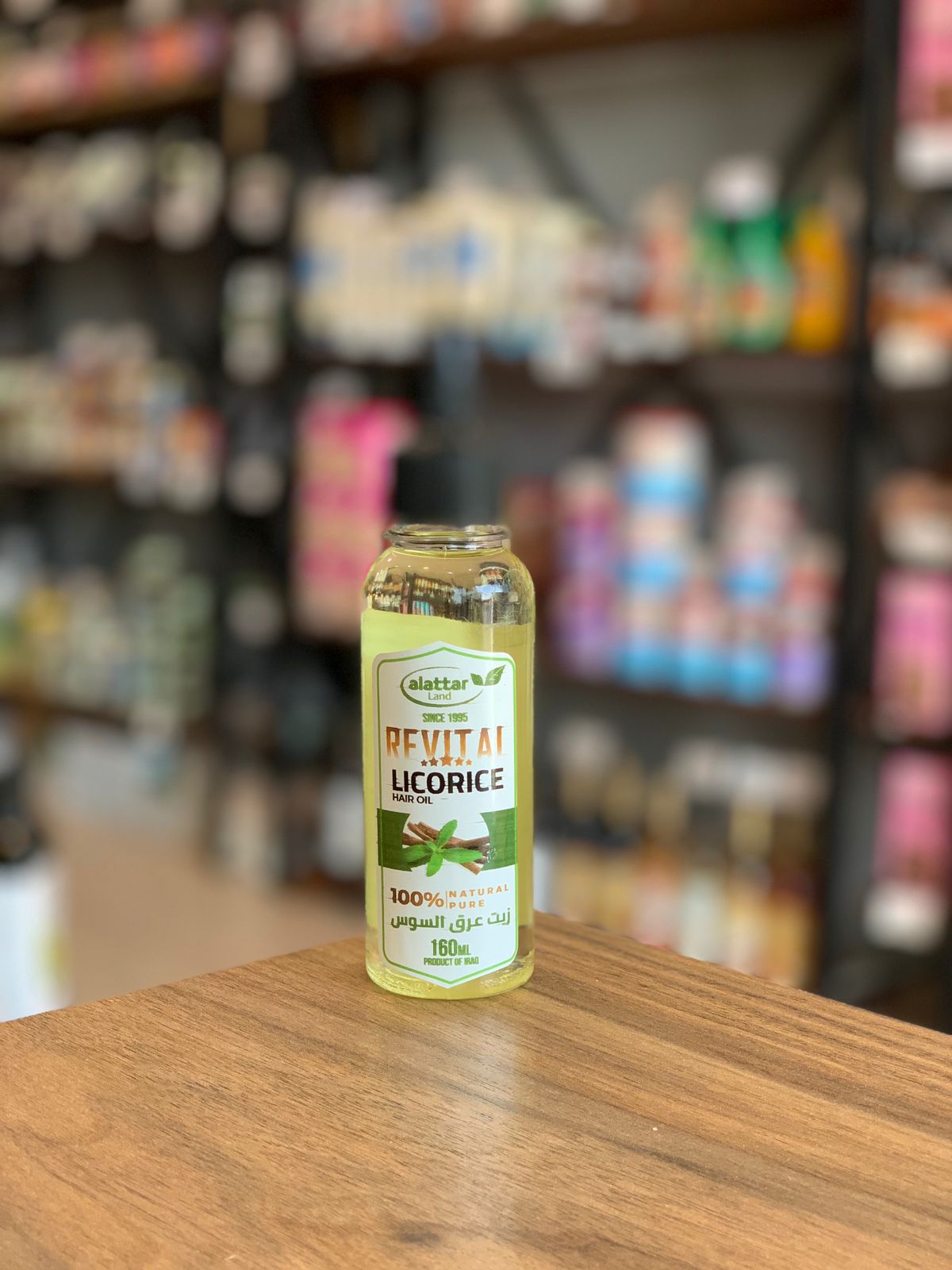 Licorice hair oil