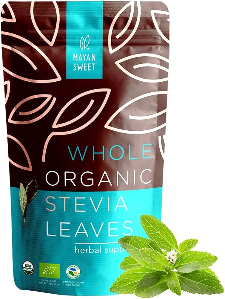 whole Organic stevia leaves
