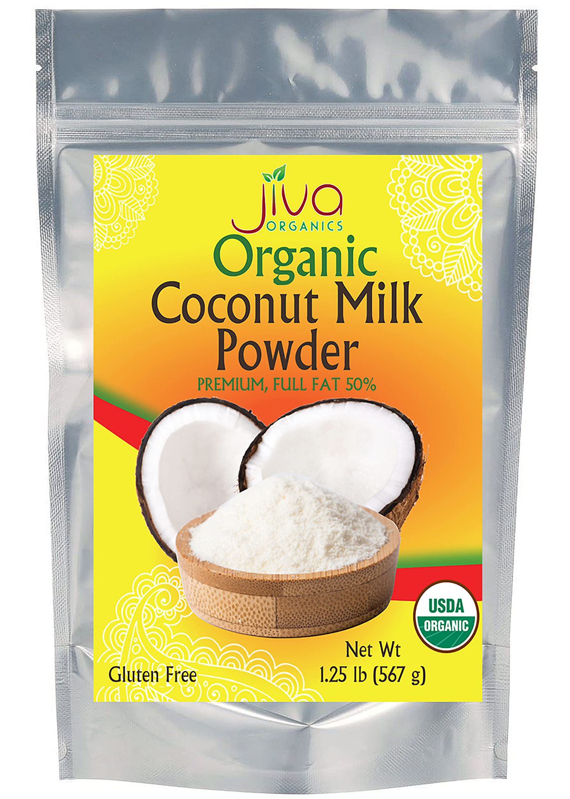 Organic coconut milk powder