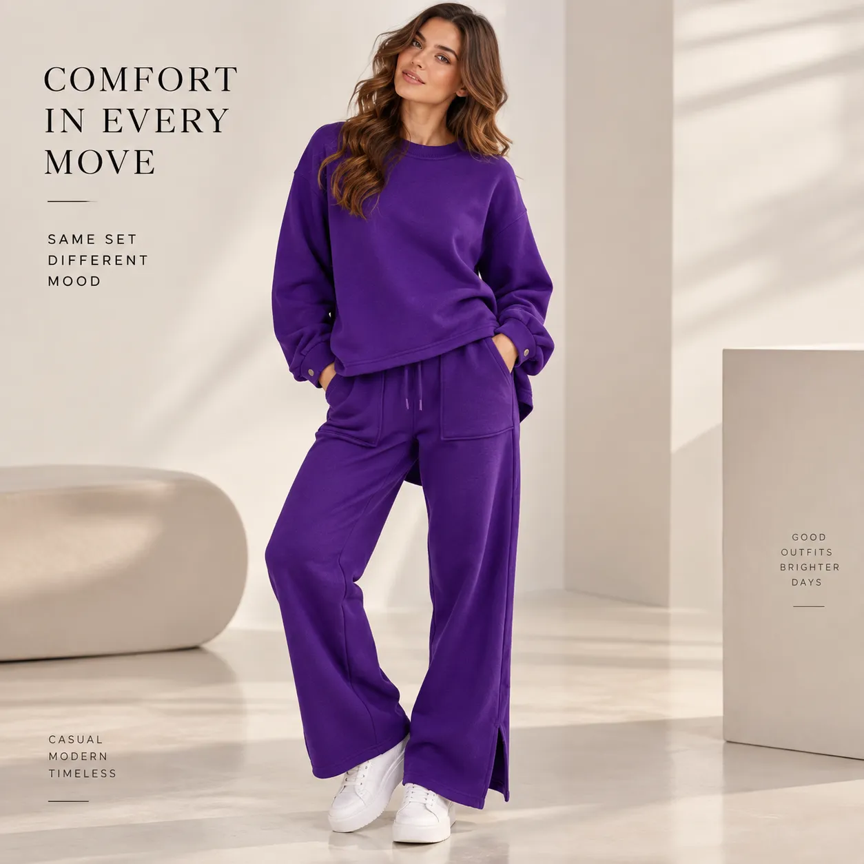 Women's Clothing Set color option