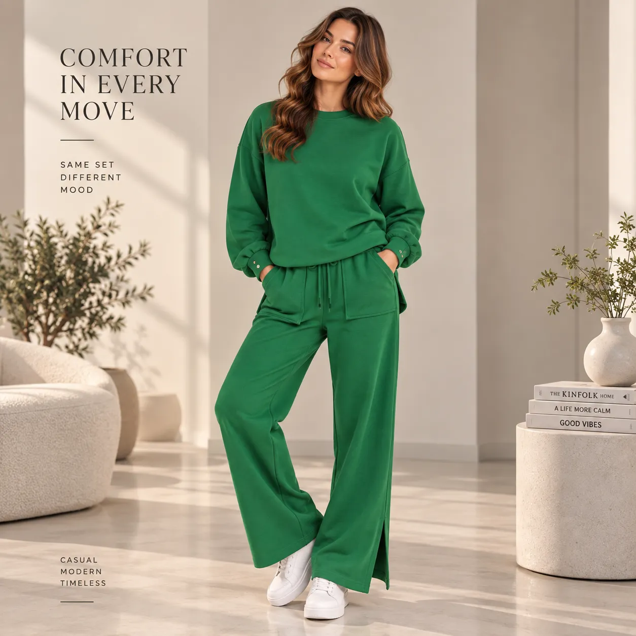 Women's Clothing Set color option