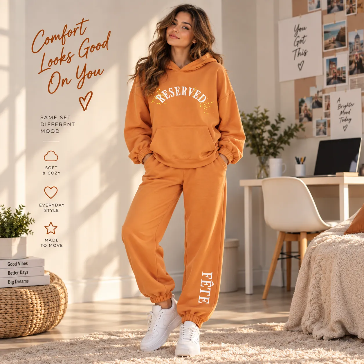 Women's Clothing Set color option