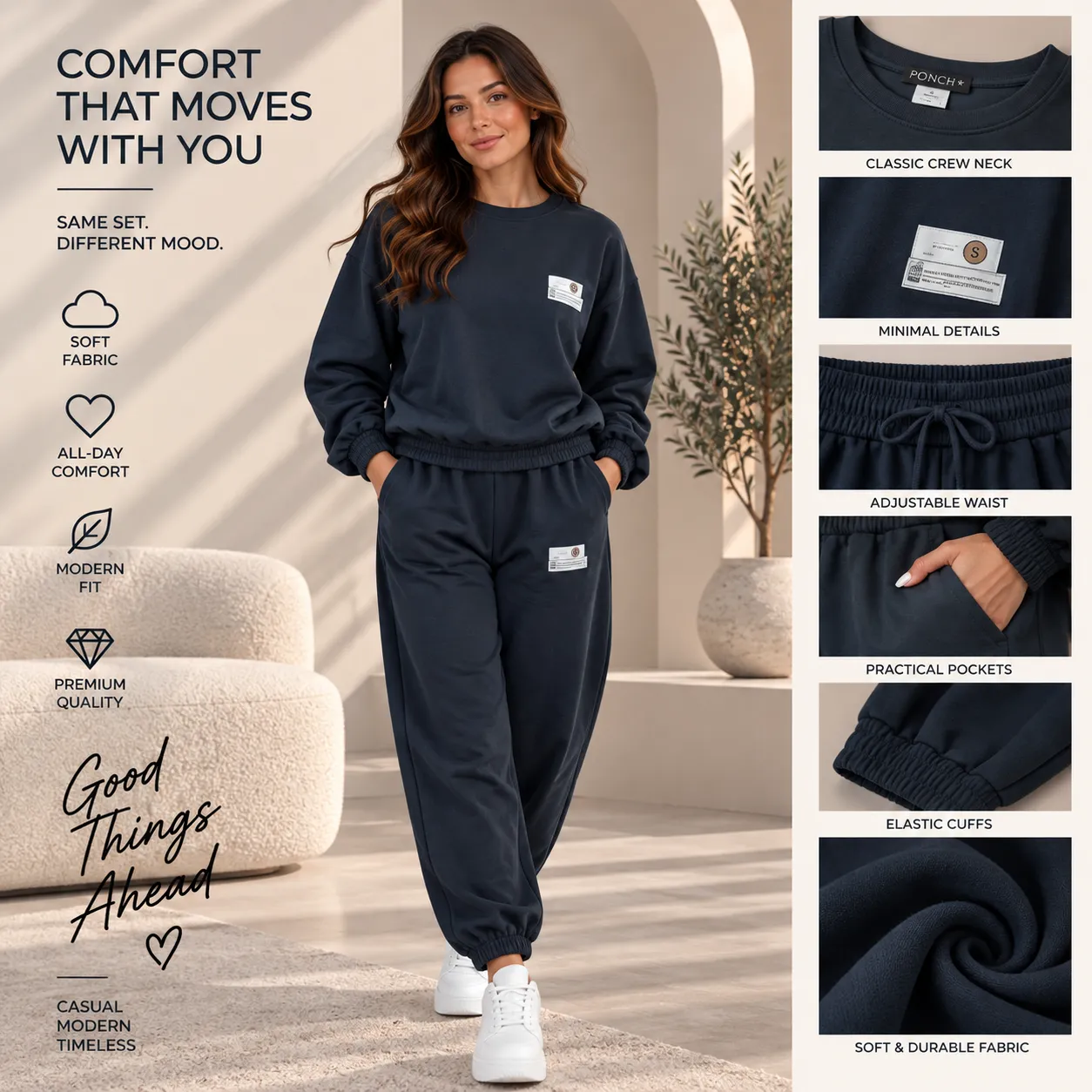 Women's tracksuits color option