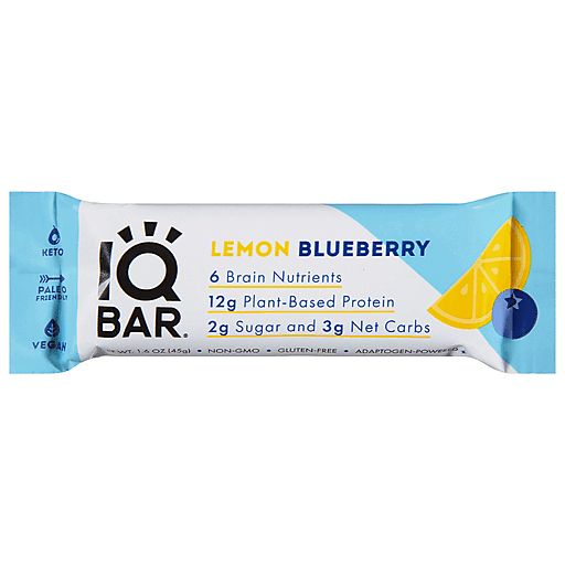 IQ BAR lemon blueberry