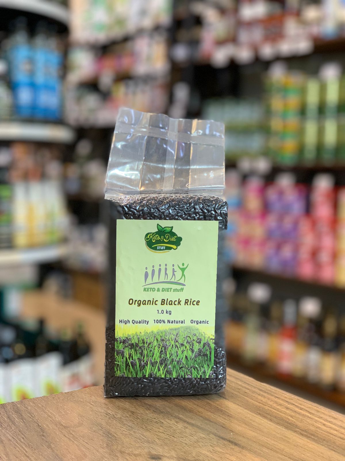 Organic black rice
