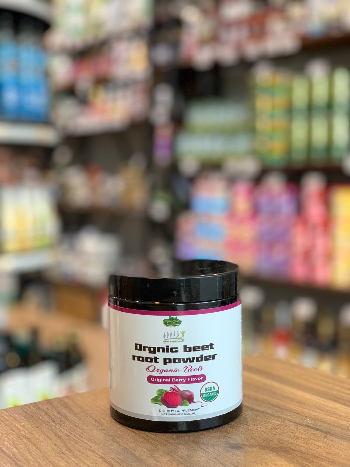 Organic beet root powder
