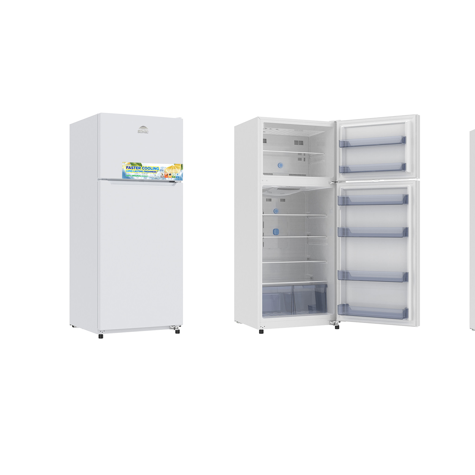 Refrigerator 2 doors - (18ft)