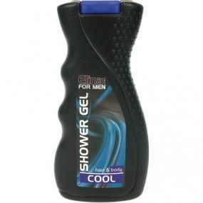 Elina-Med Shower gel 2in1 for hair and body, Cool, for men
