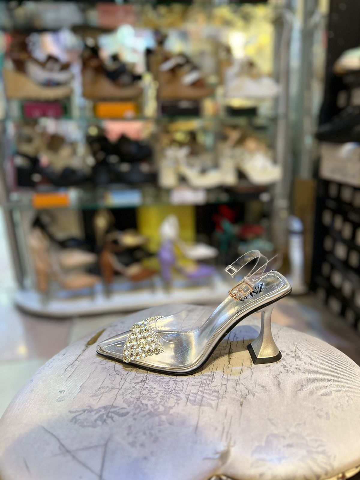 Transparent Heels