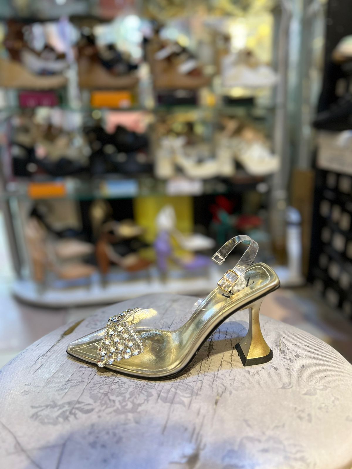 Transparent Heels