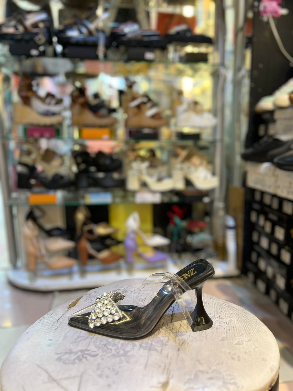 Transparent Heels