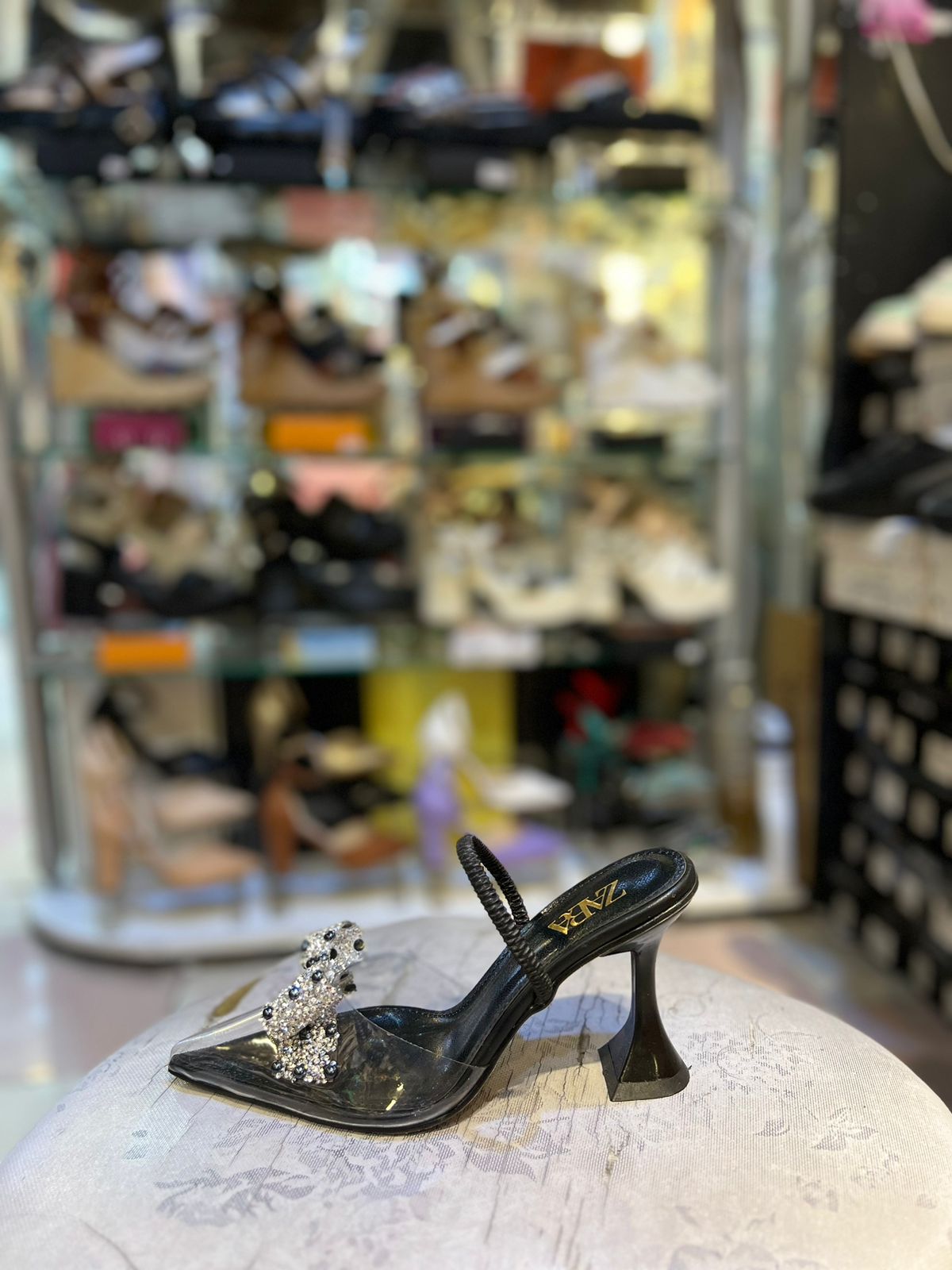 Zara Women's Transparent Heels
