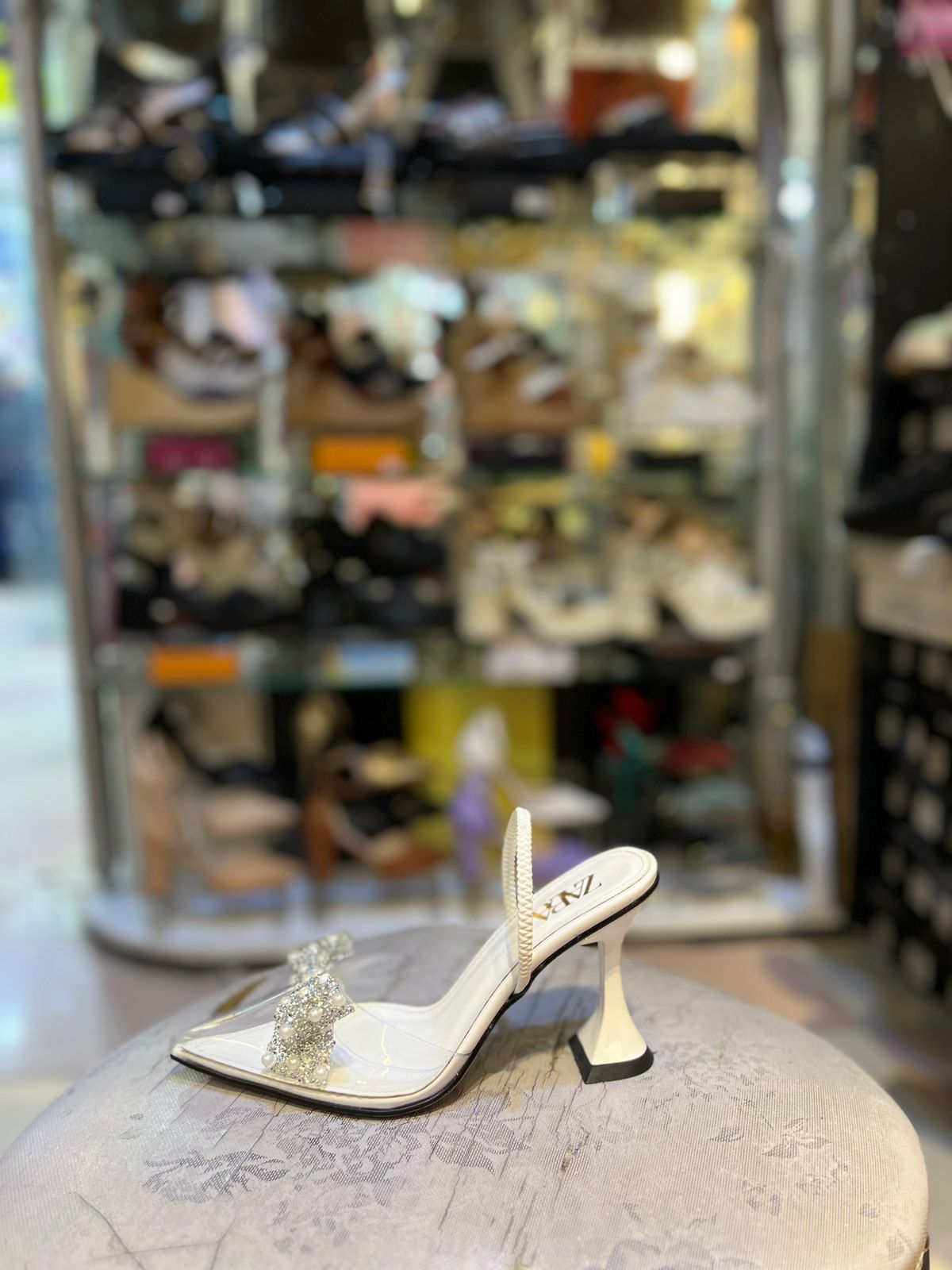 Zara Women's Transparent Heels