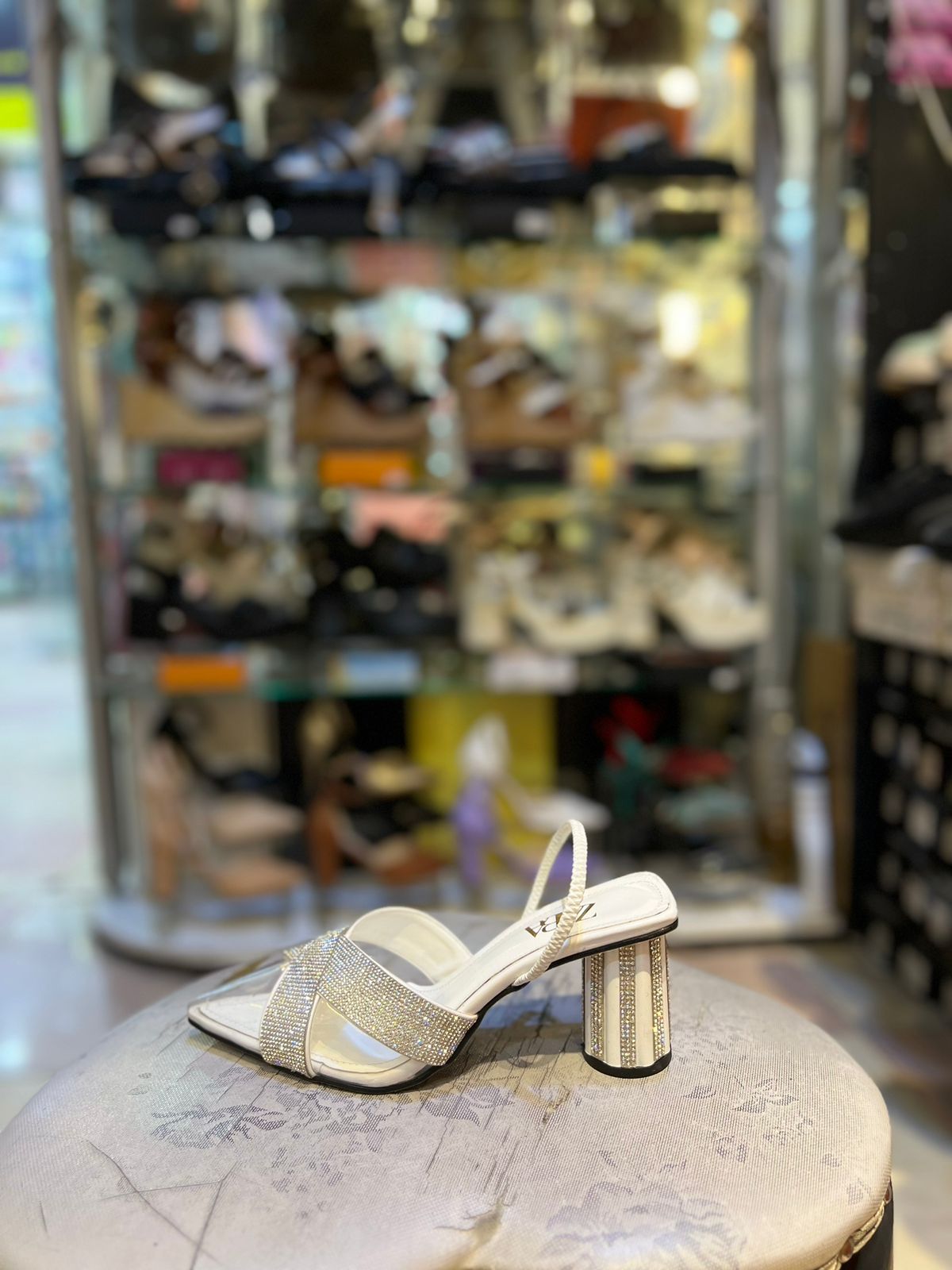 Zara Women's Transparent Heels