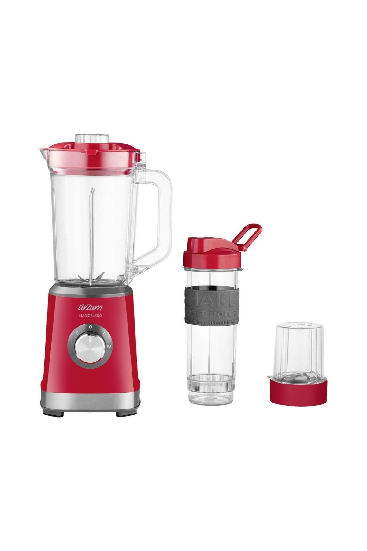 Arzum Magic Blend Jug Blender (Red)