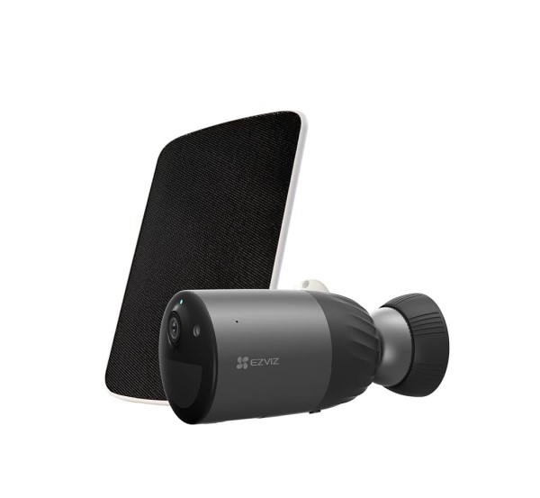 EZVIZ BC1C 1080p Rechargeable Battery Camera Outdoor Wireless, Solar Panel Included