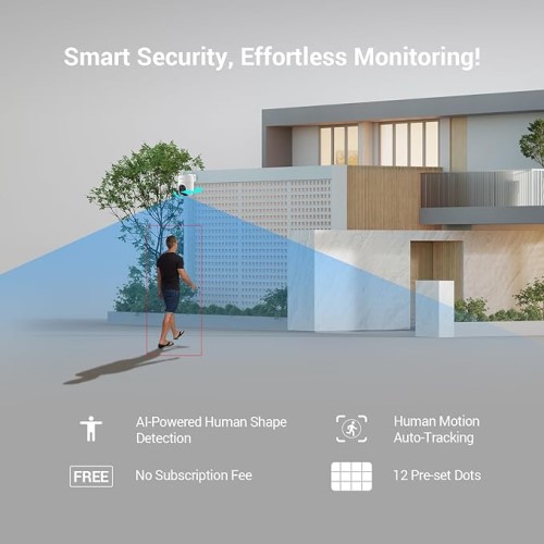 EZVIZ H8c  Auto-Tracking 360 Security Camera Outdoor/Outside