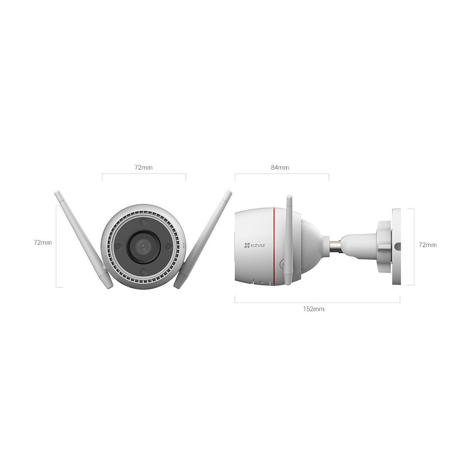 EZVIZ H3C 2K 4MP outdoor camera
