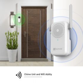 EZVIZ DB2 Pro 5MP Battery-Powered Wireless Video Doorbell Kit (176°)