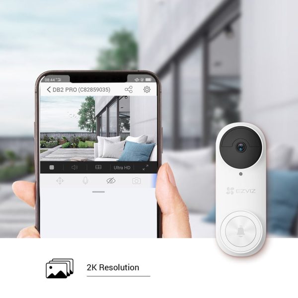 EZVIZ DB2 – Battery-powered Video Doorbell Kit