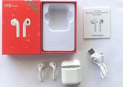 i15 Pods Dual Wireless Bluetooth Headphone