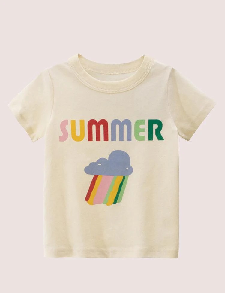 Children's Short Sleeved T- Shirt