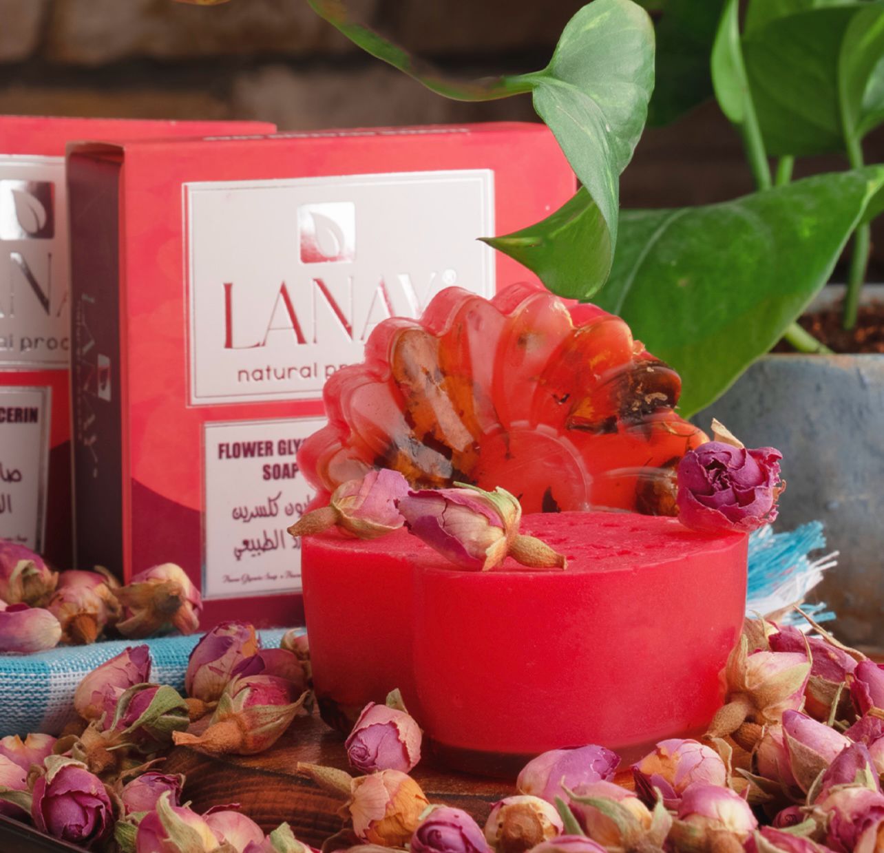 Flower soap