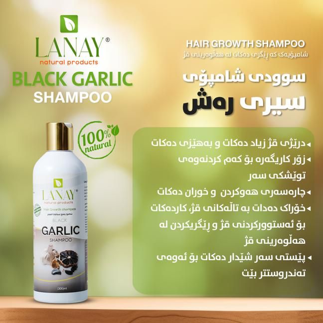Black Garlic Shampoo